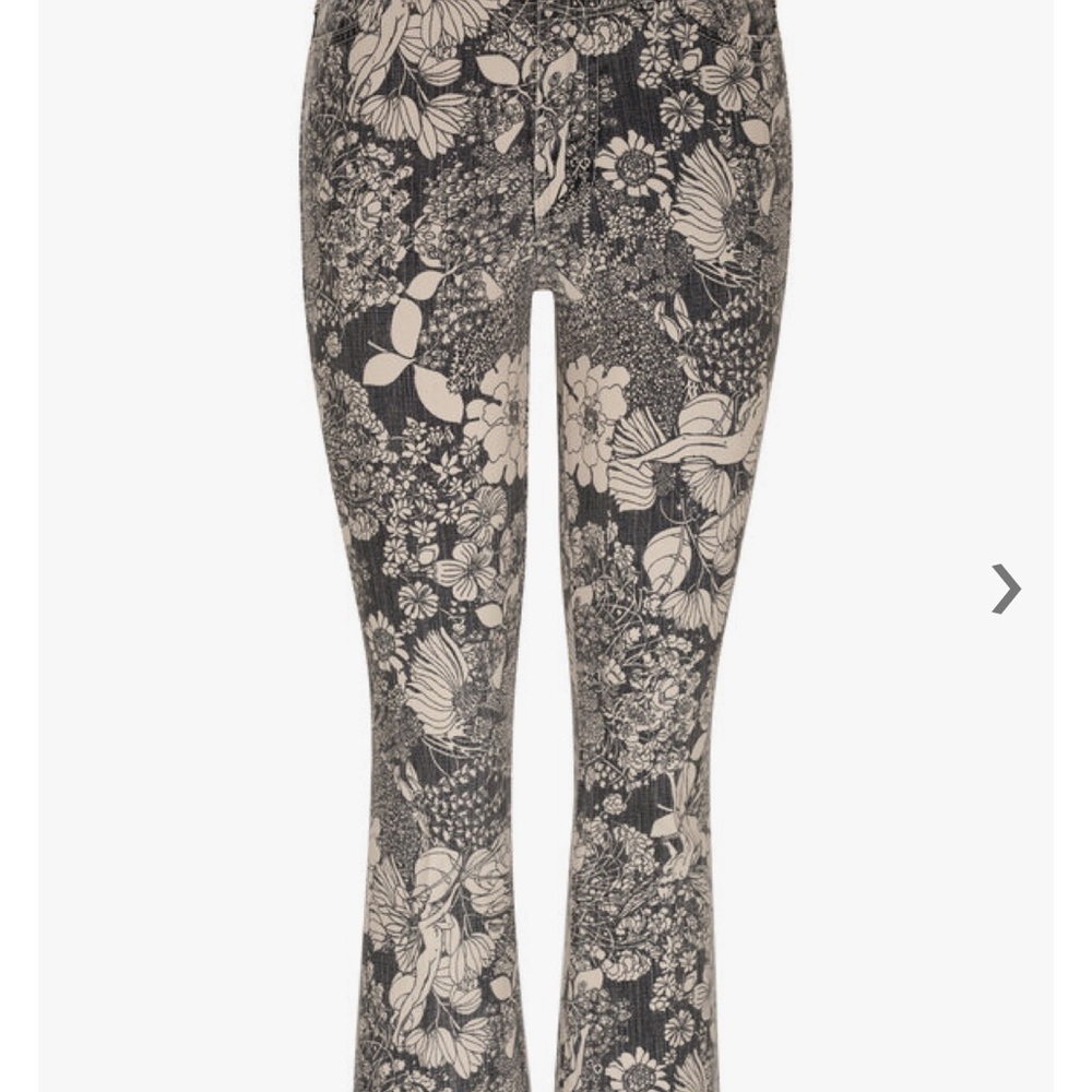 MOTHER the hustler, French fairy tale ankle jeans.